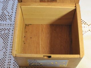 Large Wooden Cigar Box Acid Blondie by Drew Estate 6 x 5 5 x 4 Deep 