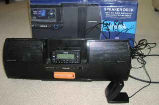 Sirius Satellite Radio Boombox SUBX2R Speaker Dock Stratus 5 Radio 