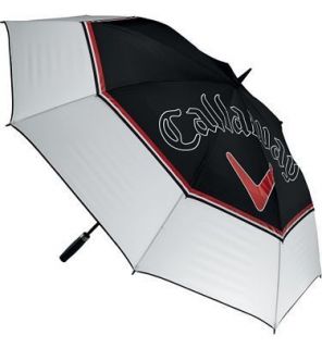 New Callaway Golf 64 Double Canopy Auto Umbrella