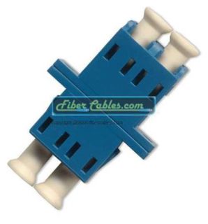 Singlemode Duplex LC LC Fiber Optic Cable Adapter Lot 1