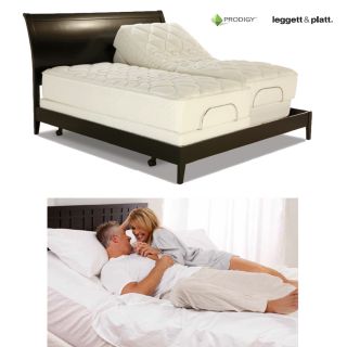 Prodigy Split King Adjustable Bed Power Foundation by Leggett Platt 