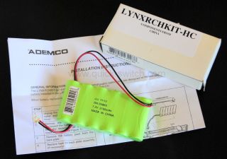Alarm System Replacement Ademco Lynx Battery Replaces Walynx RCHB SC 
