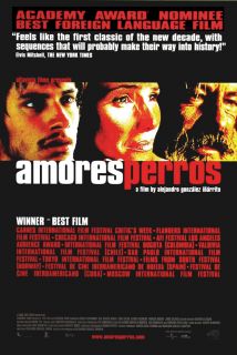 return policy amores perros poster 1 sided original rolled 27x40