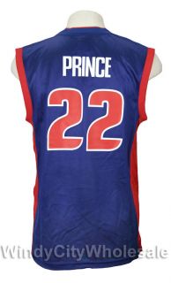 Detroit Pistons Tayshaun Prince Jersey Adidas NBA XL