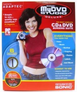 Adaptec Sonic Mydvd Studio Deluxe DVD Creation Software