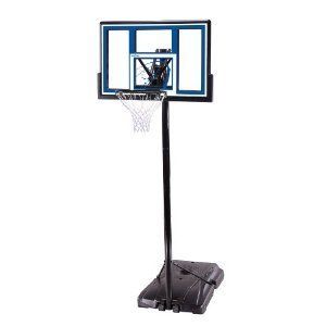 Lifetime Adjustable Court Basketball System Portable Rim Hoops 