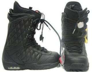 Burton Shaun White Snowboard Boots Mens 8 Black New