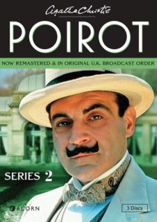Agatha Christies Poirot Series 2 New SEALED 3 DVD