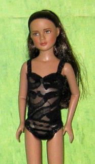   Black Lace Teddy Outfit Fits 12 Tonners Marley Agnes Dreary