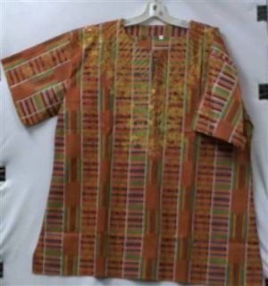 African Men Clothing Hippie Kente Dashiki Blouse NotCom M L XL 1x 2X 