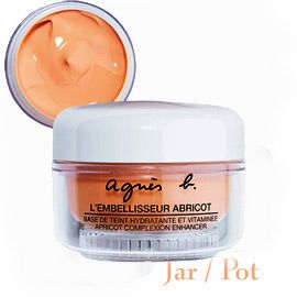 Agnes B CCB Paris Apricot Complexion Enhancer 1 oz Jar