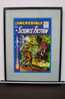 Science Fiction Cover Reprint Signed by Al Feldstein