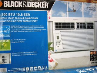 BWE05A Black Decker Room Air Conditioner 5300 BTU 100 150 sqf w Remote 