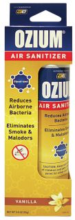 Ozium Glycol Ized Air Freshene Vanilla Scent 3 5 OZM23
