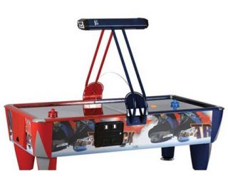 ICE Fast Track 7 Foot Air Hockey Table with Overhead Scoring