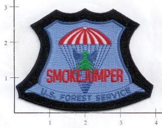 United States US Forest Service Smoke Jumper Fire Dept Patch