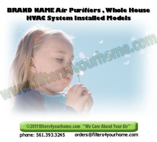 Air Purifier Whole House HVAC or Duct Installed Utilizes PCO 