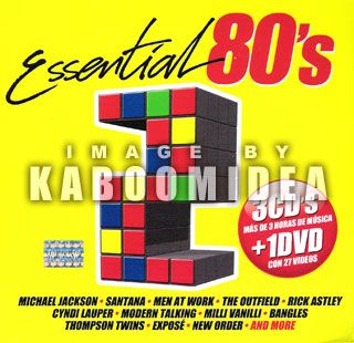 Essential 80s CD DVD New Order The Romantics Outfield Men at Work 