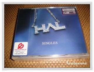 Hal Singles Best Album CD DVD Japan Limited Version New