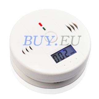   Carbon Monoxide Poisoning Gas Sensor Monitor Alarm Detector LCD