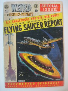   26 EC Comics December 1954 Wally Wood Feldstein UFO Cover