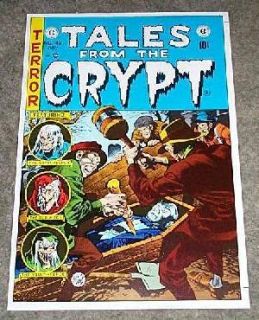 Tales from The Crypt 42 EC Comics Book Vampire Poster