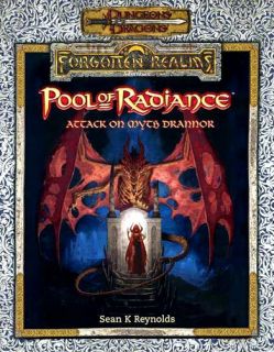 AD&D D&D Forgotten Realms Module POOL OF RADIANCE VF 11710 Dungeons 