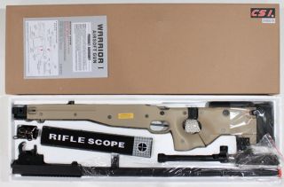 Well L96 AWP ASR Single Bolt Action Spring Sniper Airsoft Rifle MB08D 