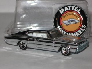 Hot wheels Classics Series 4 67 Dodge Charger Loose Chrome with button