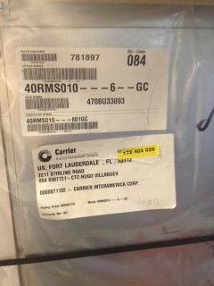 Carrier Air Conditioner 8 5 Ton Packaged Air Handling Unit