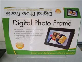 Marco Venturer Digital Photo Picture Frame 8 Diagonal LCD