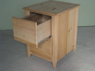 new country style 2 drawer alder wood file cabinet