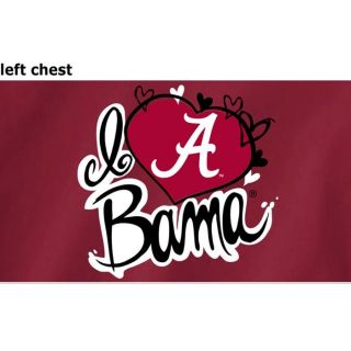 Alabama Crimson Tide Football T Shirts Bama Girls do It Better Roll 