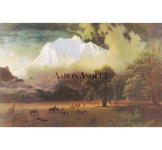 Mount Adams Washington by Albert Bierstadt