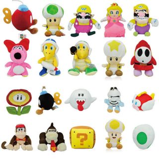   Mario Plush Figure Toy Doll Large Collection Gift for Kids
