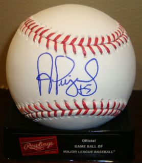 Albert Pujols autographed signed baseball Angels autograph auto Global 