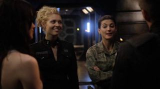   Stargate Lt Tamara Johansen Alaina Huffman Worn Icarus Uniform