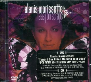 ALANIS MORISSETTE Feast On Scraps CD DVD SEALED