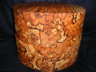 Two Spalted ALDER block turning bowl blank lathe craft wood #918