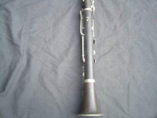 Vintage F Barbier Albert System Clarinet Low Pitch