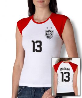 Alex Morgan Women T Shirt Jersey USA National Team Women Soccer London 