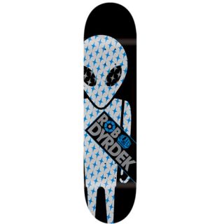 Alien Workshop Rob Dyrdek Skateboard Deck Soldier Foil Silver 7 62 x 