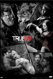 TV Poster True Blood Cast Collage Trueblood Skarsgard