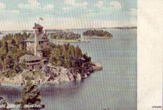 Alexandria Bay NY Pullman Island Castle Rest Thousand Islands Pre 1907 