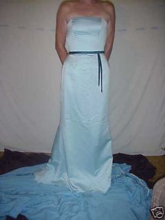 New Alfred Angelo Formal Wedding Gown Dress Size 6 Blue