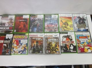 this is a lot of 12 xbox games all items are in good working condition