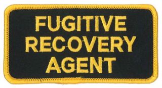 you order your own useful fugitive recovery agent hat or jacket patch 