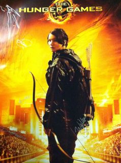   Hunger Games Cast Signed Poster Alexander Ludwig Dayo Okeniyi