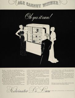   ad kelvinator refrigerator alexis de sakhnoffsky original advertising