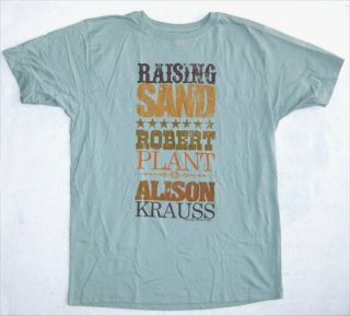 Robert Plant Alison Krauss Raising Sand T Shirt XL New
